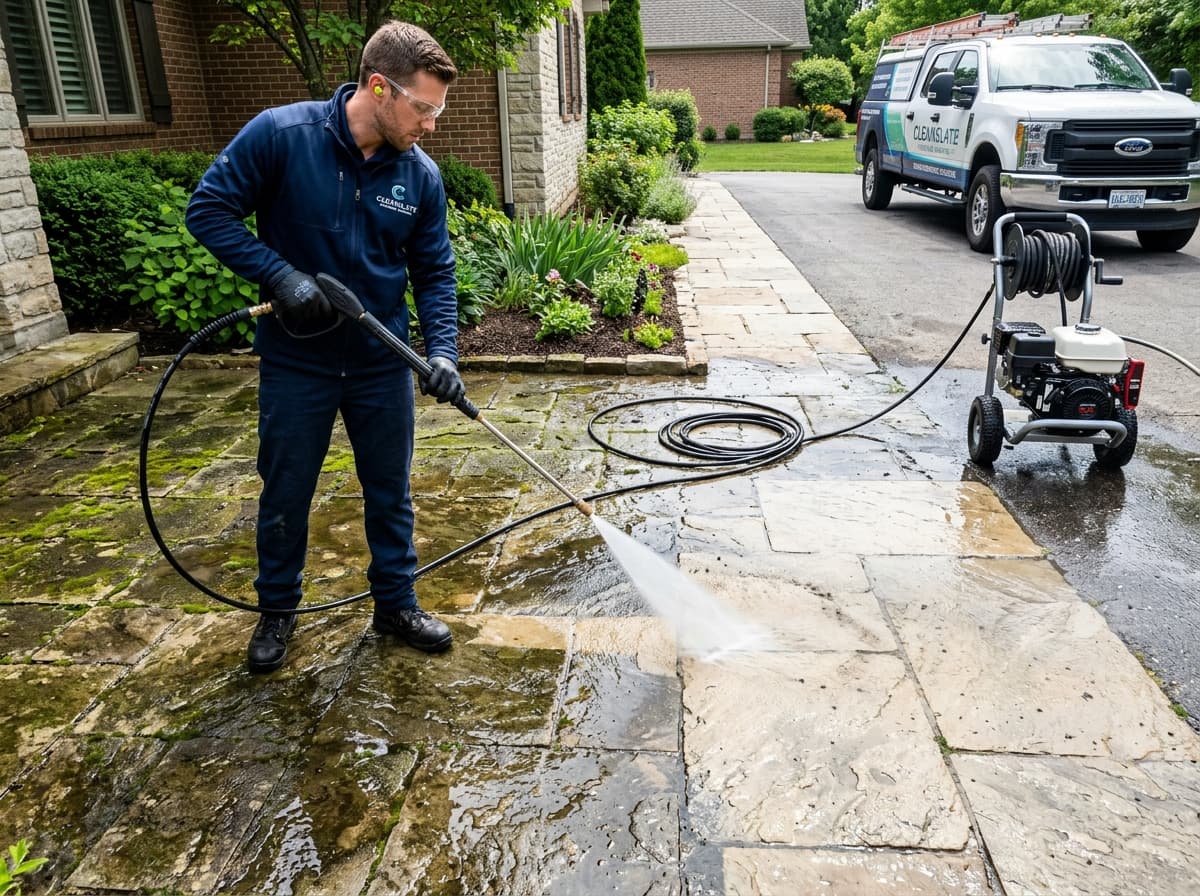 Power Washing Decks & Patios